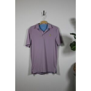 Masters Kids Golf Polo Shirt Pink Blue Stripe Youth XL 12-14